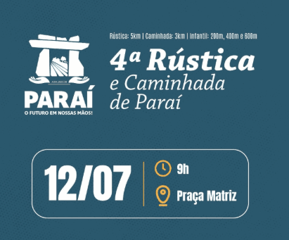 4ª Rústica e Caminhada de Paraí